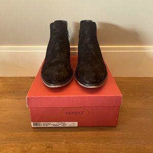 Vaneli Black Booties - Size 12 M